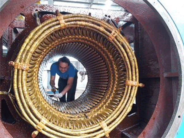 淺析西瑪交流高壓電機定子成型線圈試驗。